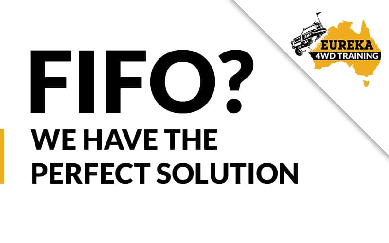 Banner sign that says "FIFO? We have the perfect solution".